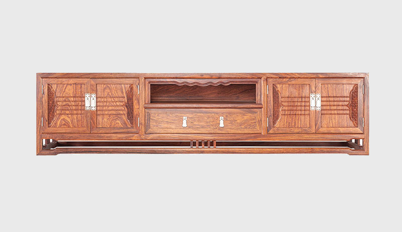 文昌刺猬紫檀电视柜低柜现代中式全实木电视柜客厅高低柜